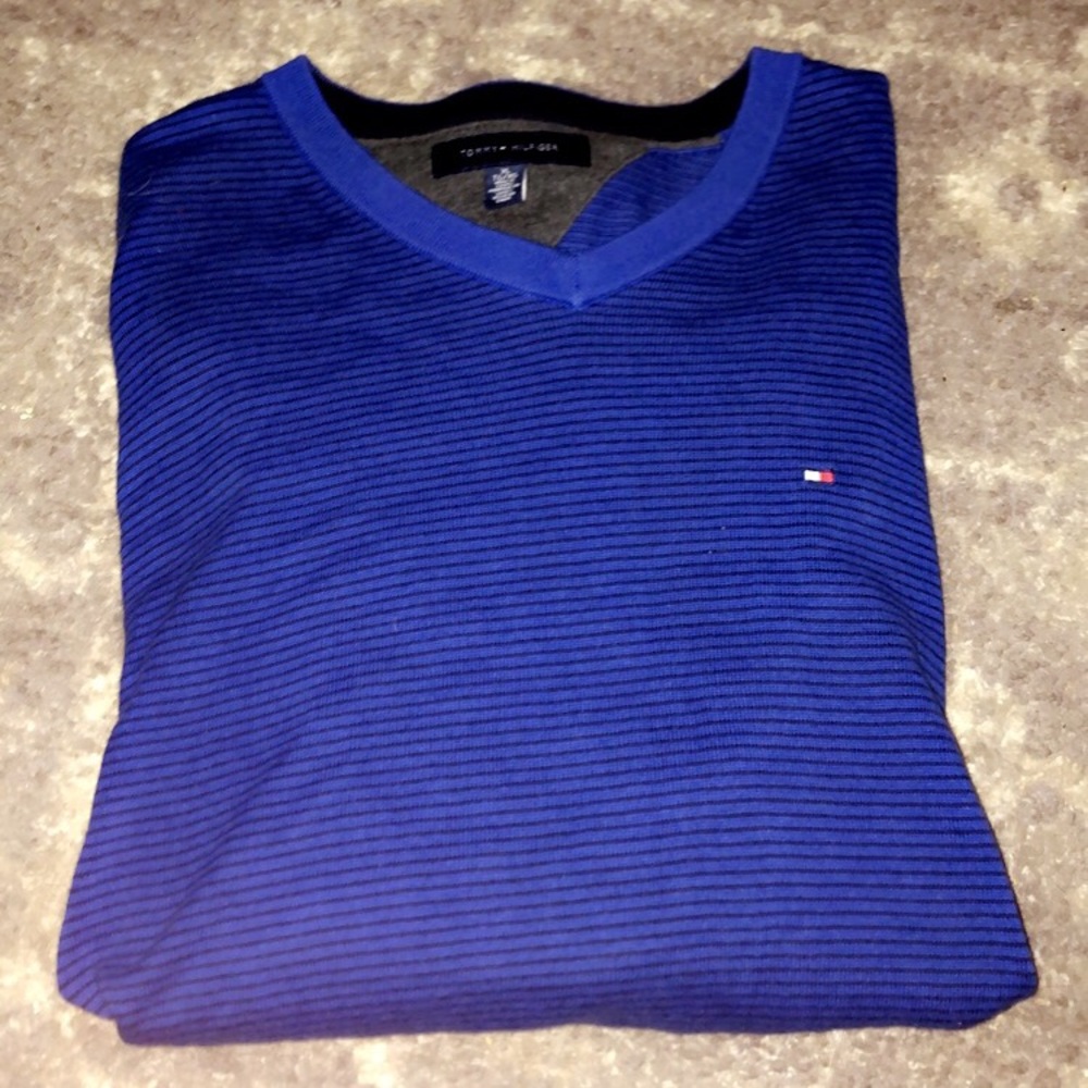Tommy Hilfiger Men’s Stripped Sweater XL